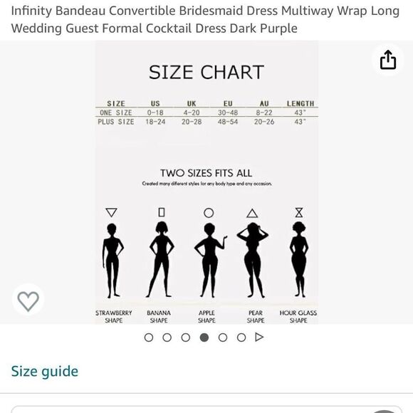 Infinity Bandeau Convertible Bridesmaid Dress Multiway Wrap Long Wedding Guest - Picture 14 of 14